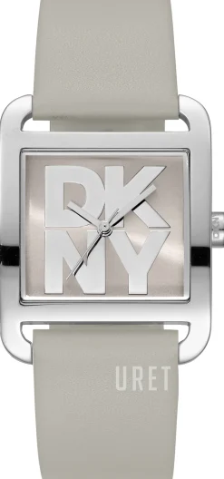 City Maxi Grå/Läder 37x29 mm