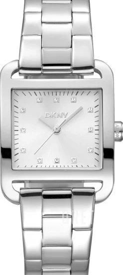 City Midi Silverfärgad/Stål 35x27 mm