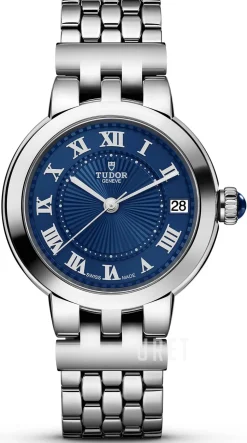 Clair De Rose Blå/Stål Ø30 mm