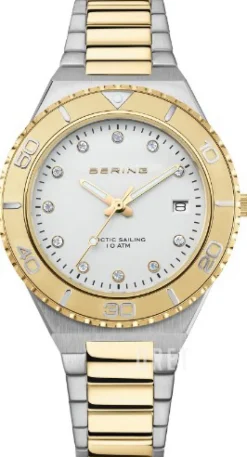 Classic Antikvit/Gulguldtonat stål Ø36 mm