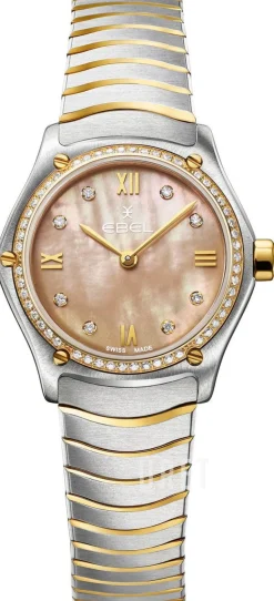 Classic Beige/18 karat gult guld Ø24 mm