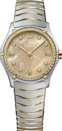 Classic Beige/18 karat gult guld Ø29 mm