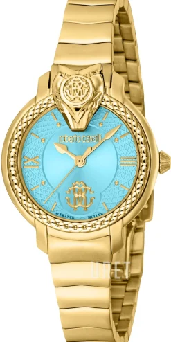 Classic Blå/Guldtonat stål Ø30 mm