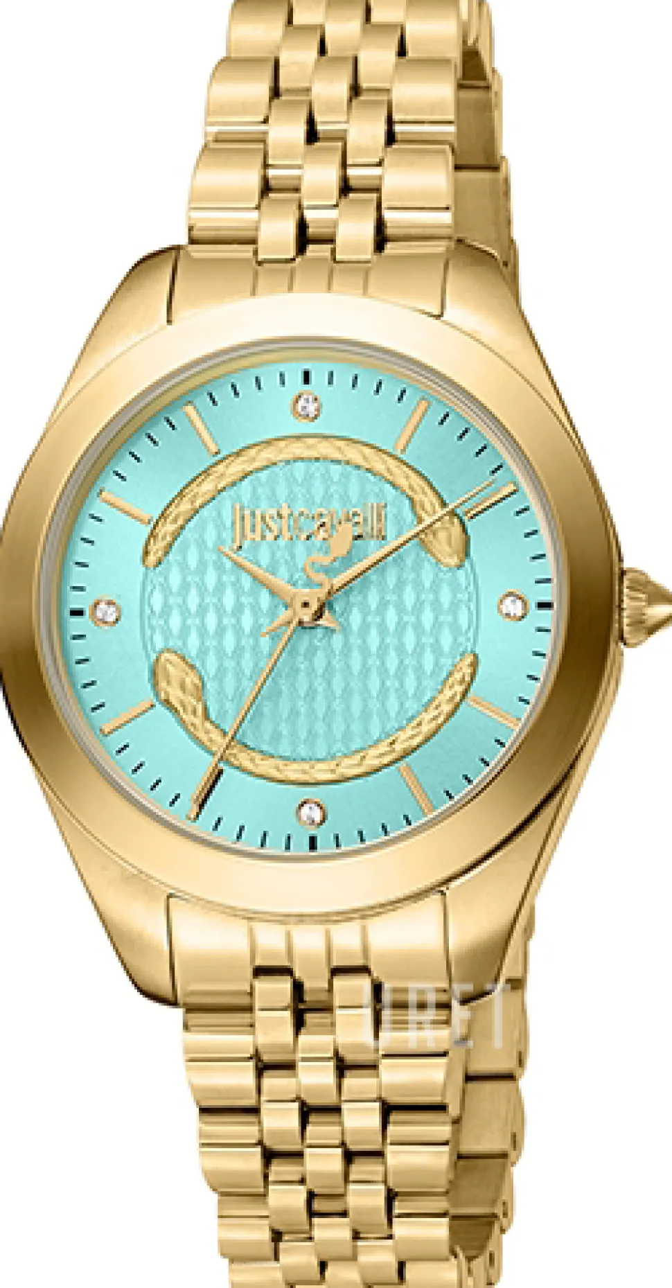 Classic Blå/Gulguldtonat stål Ø32 mm