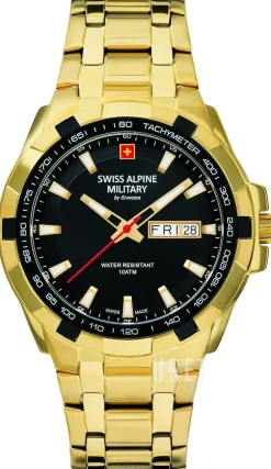 Classic Blå/Gulguldtonat stål Ø42 mm