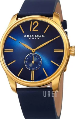 Classic Blå/Läder Ø44 mm