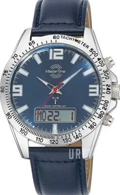 Classic Blå/Läder Ø42 mm