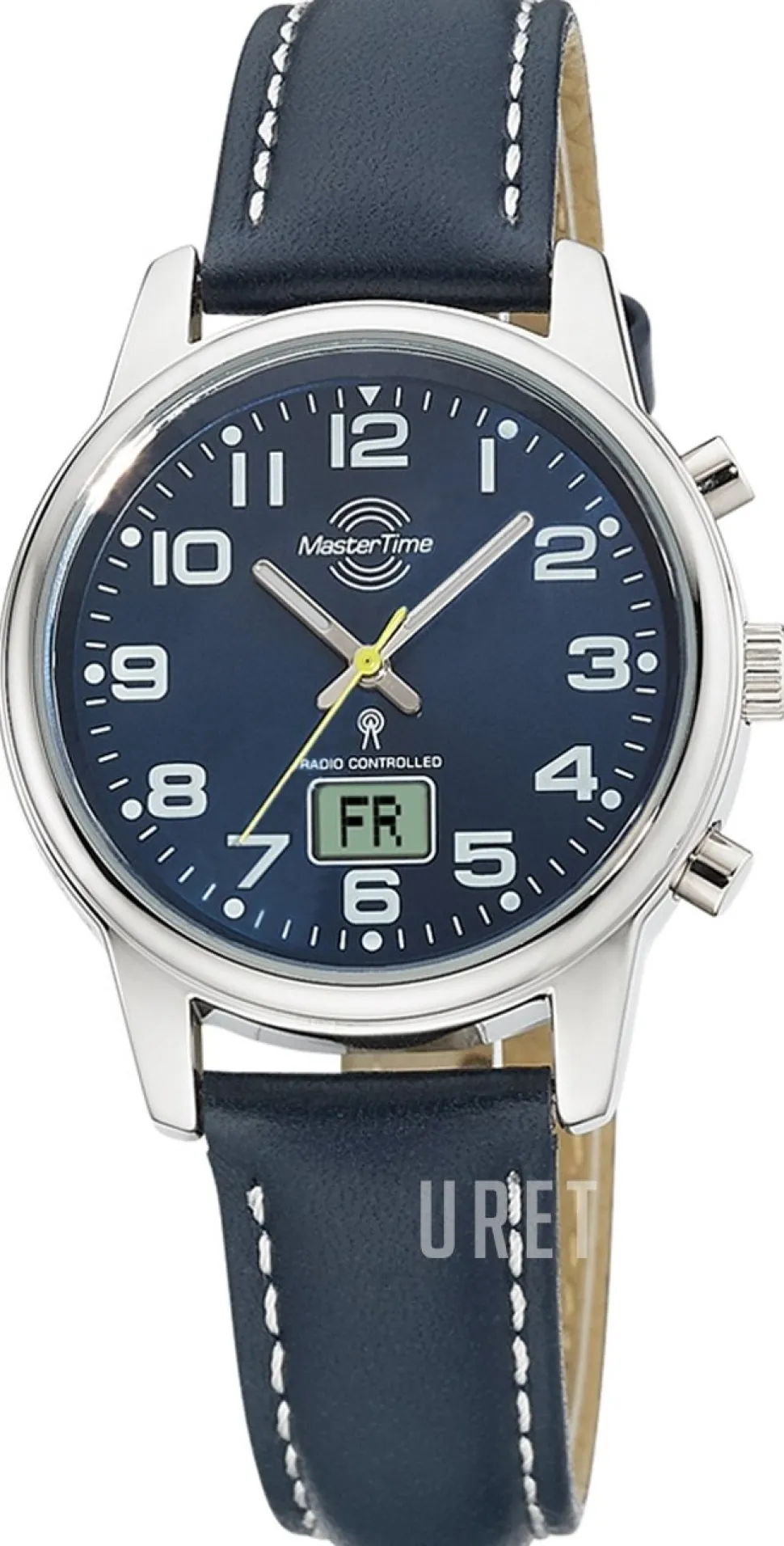 Classic Blå/Läder Ø34 mm