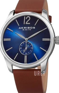 Classic Blå/Läder Ø44 mm