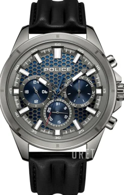 Classic Blå/Läder Ø45 mm