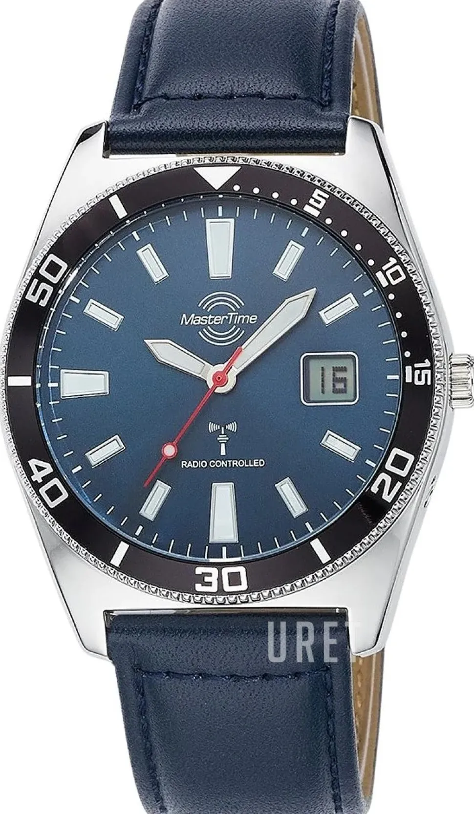 Classic Blå/Läder Ø42 mm