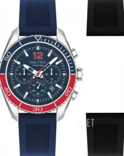 Classic Blå/Läder Ø46 mm