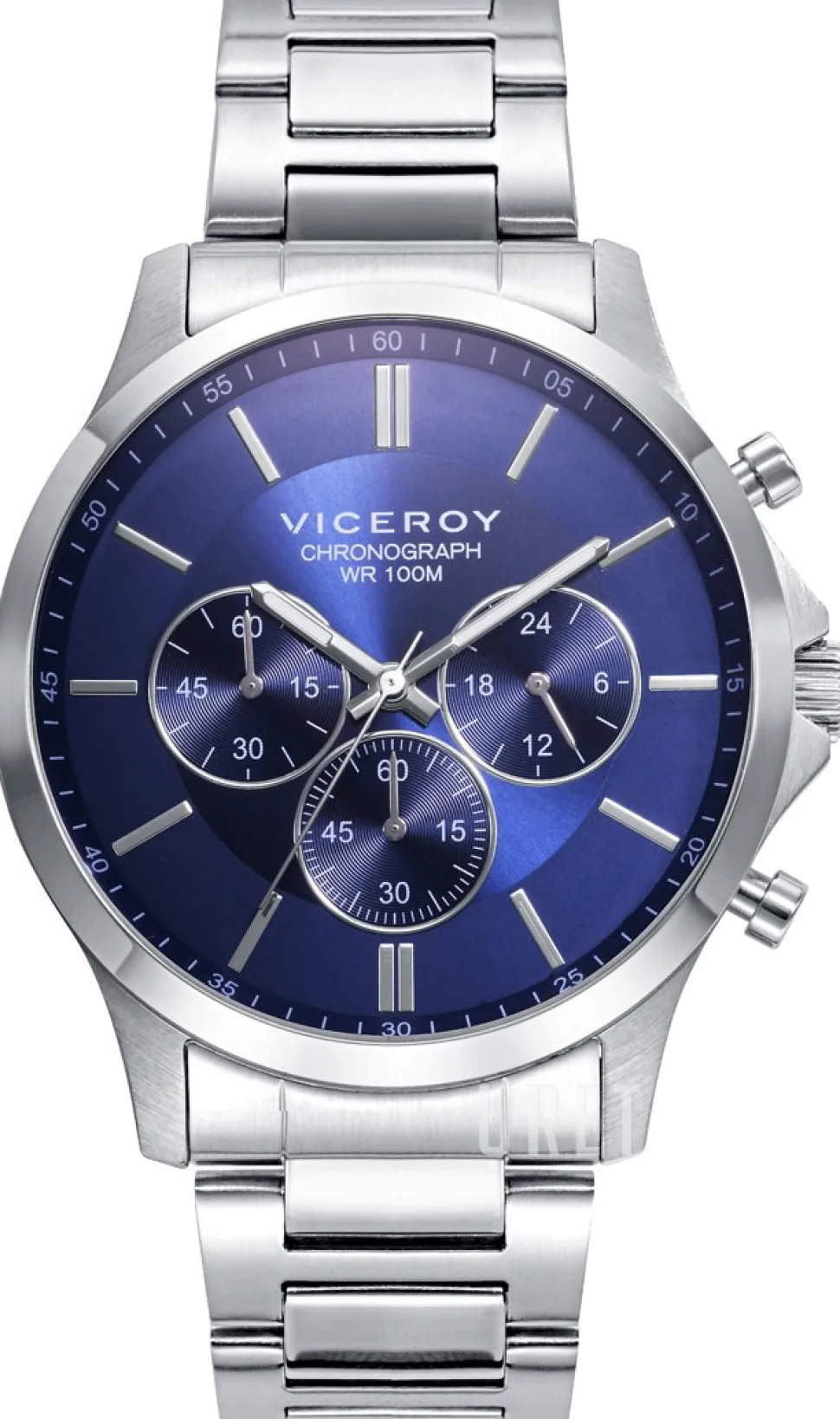 Classic Blå/Stål Ø43 mm