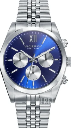 Classic Blå/Stål Ø41 mm