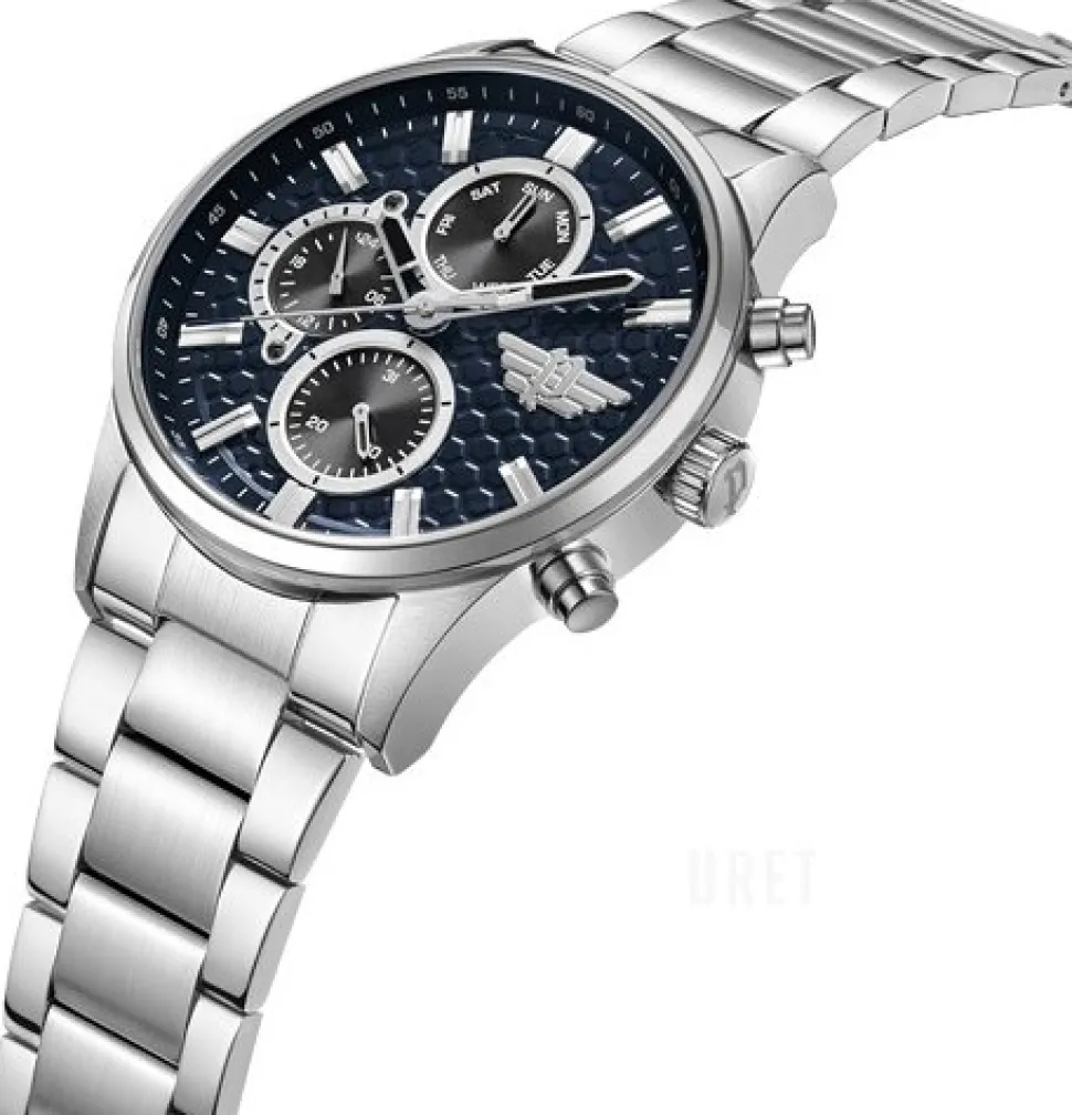 Classic Blå/Stål Ø45 mm