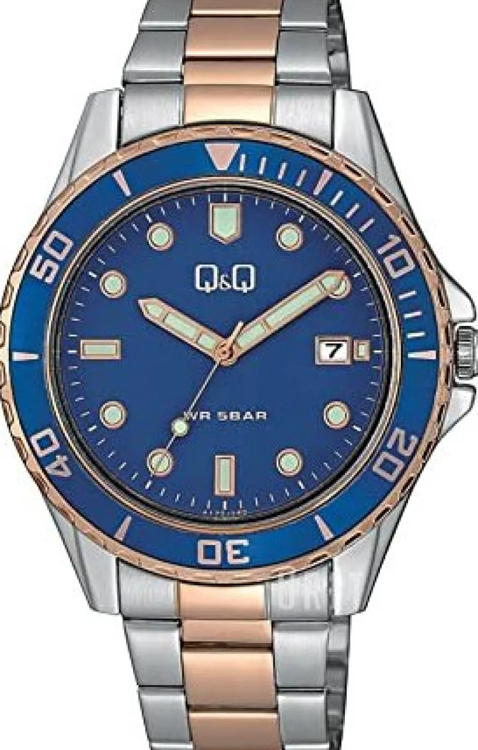 Classic Blå/Stål Ø43 mm