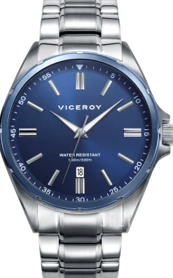 Classic Blå/Stål Ø43 mm