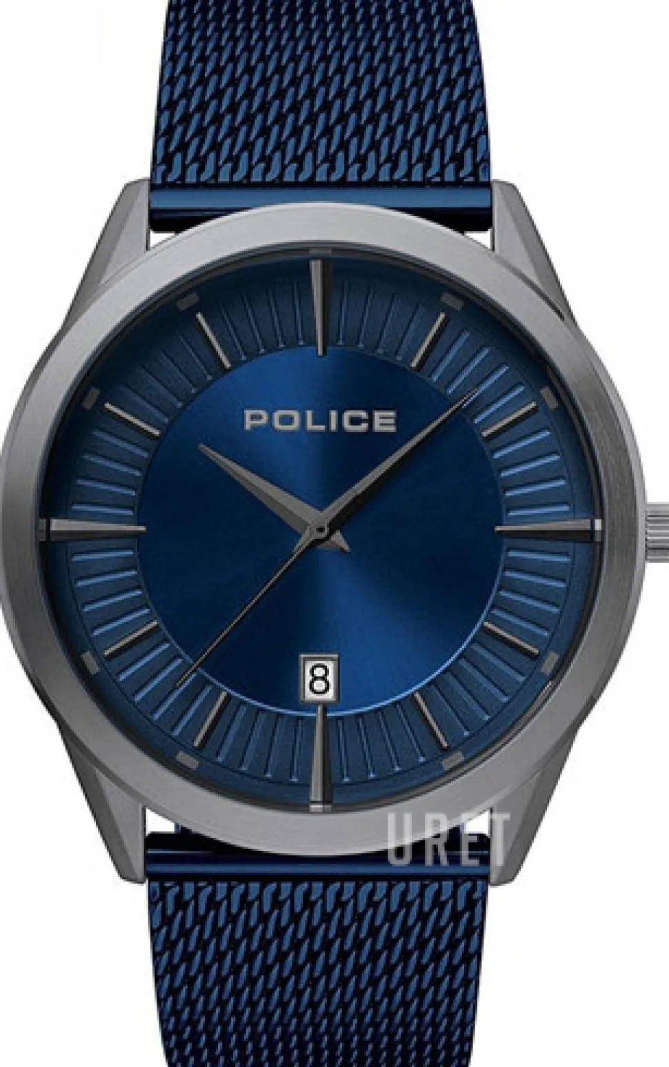 Classic Blå/Stål Ø44 mm