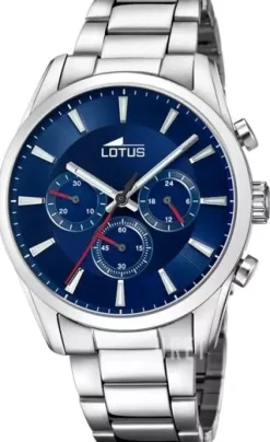 Classic Blå/Stål Ø42 mm