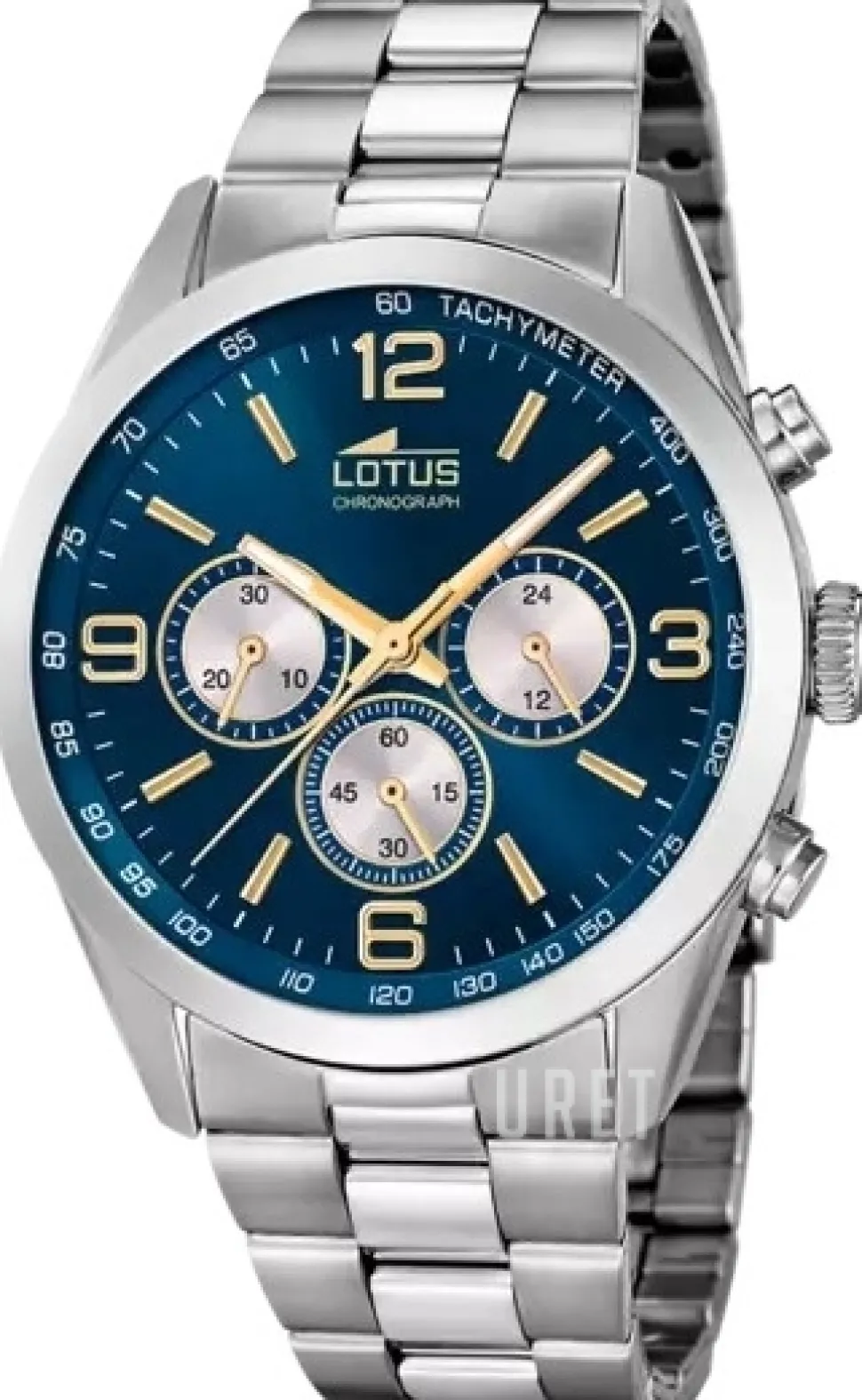 Classic Blå/Stål Ø43 mm