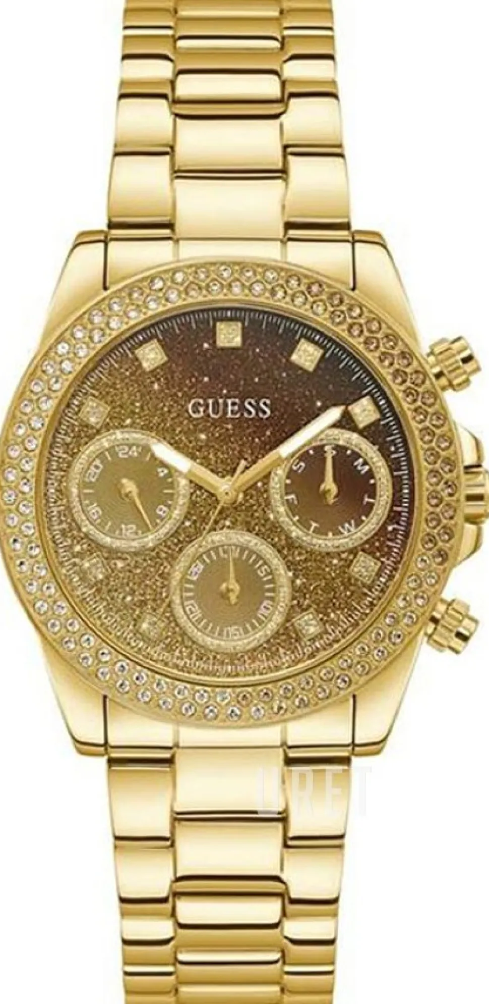 Classic Brun/Gulguldtonat stål Ø38 mm