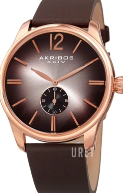 Classic Brun/Läder Ø44 mm