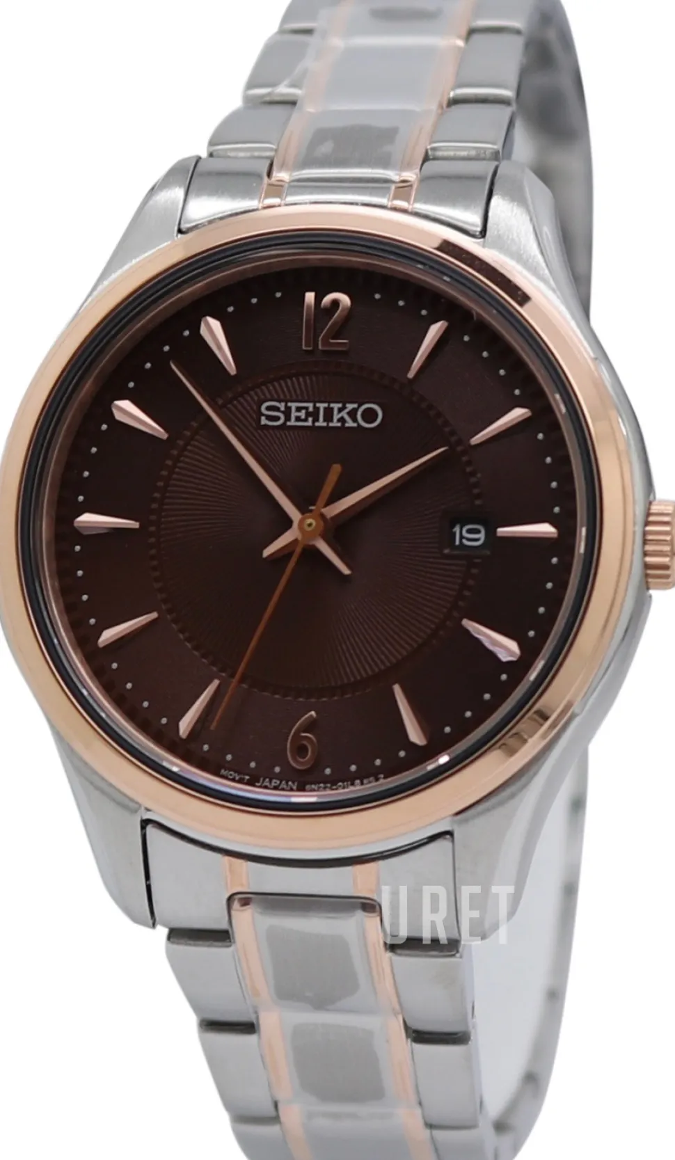 Classic Brun/Roséguldstonat stål Ø30 mm