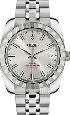 Classic Date Silverfärgad/Stål Ø38 mm