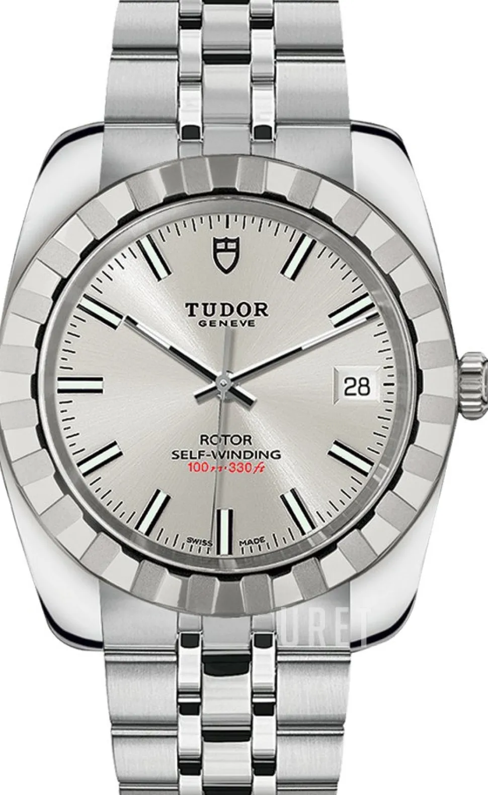 Classic Date Silverfärgad/Stål Ø38 mm