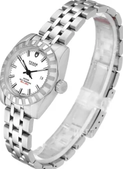 Classic Date Vit/Stål Ø28 mm