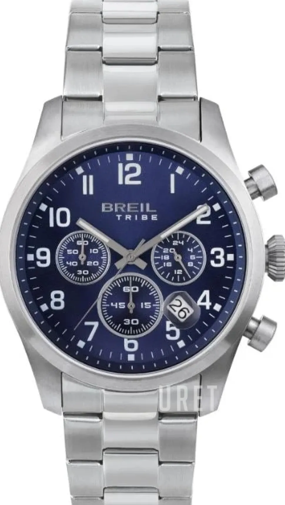 Classic Elegance Blå/Stål Ø42 mm