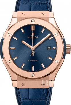 Classic Fusion Blå/Läder Ø42 mm