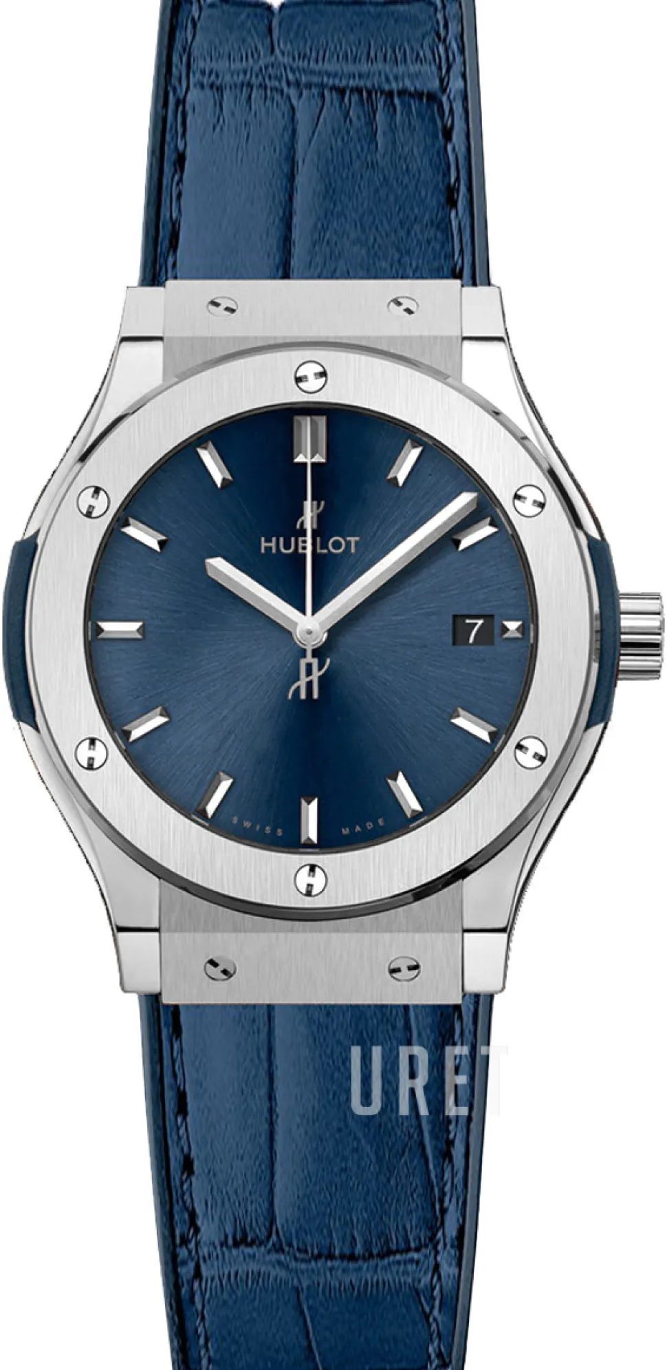 Classic Fusion Blå/Läder Ø33 mm