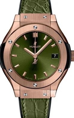 Classic Fusion Grön/Läder Ø33 mm