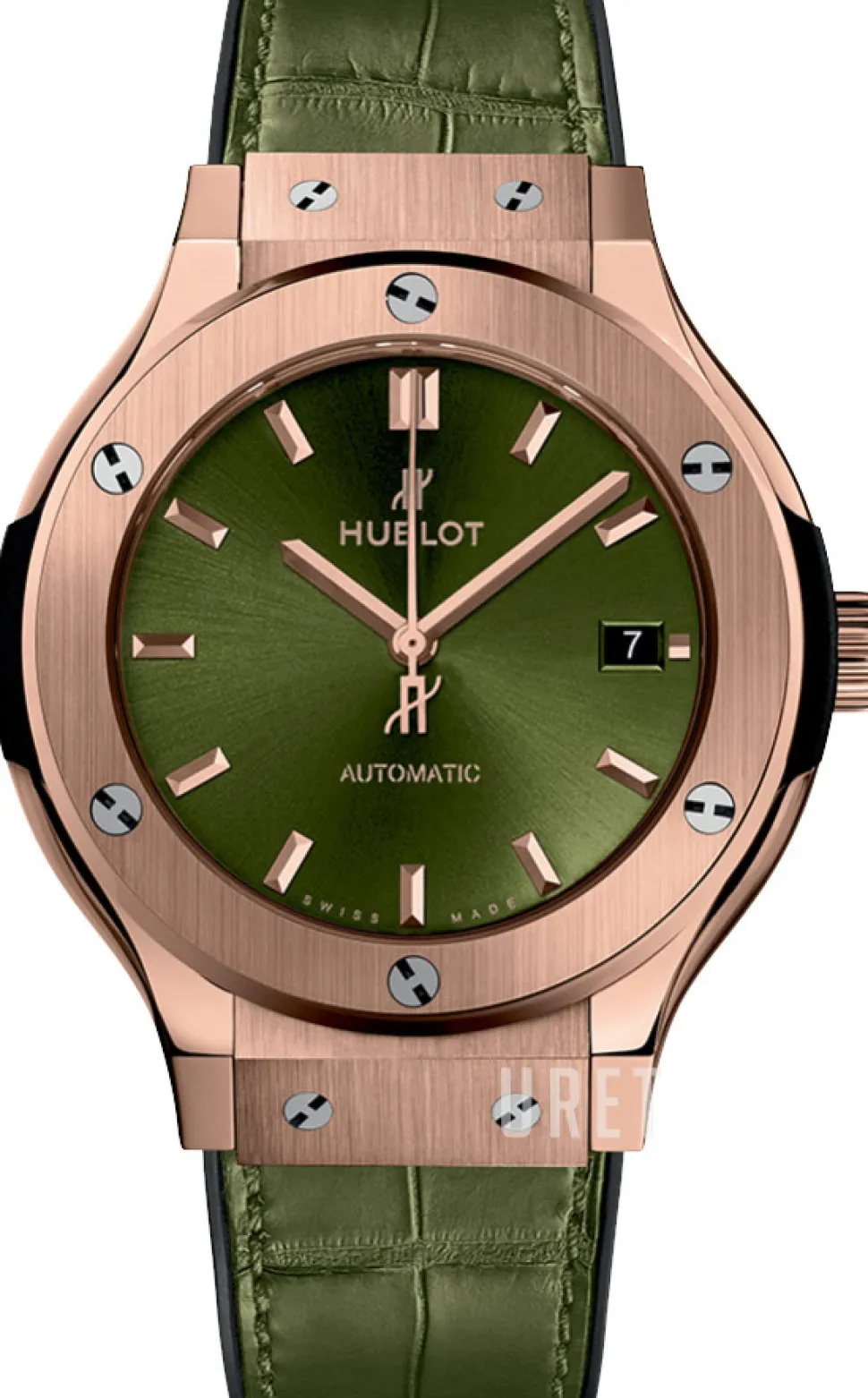 Classic Fusion Grön/Läder Ø38 mm