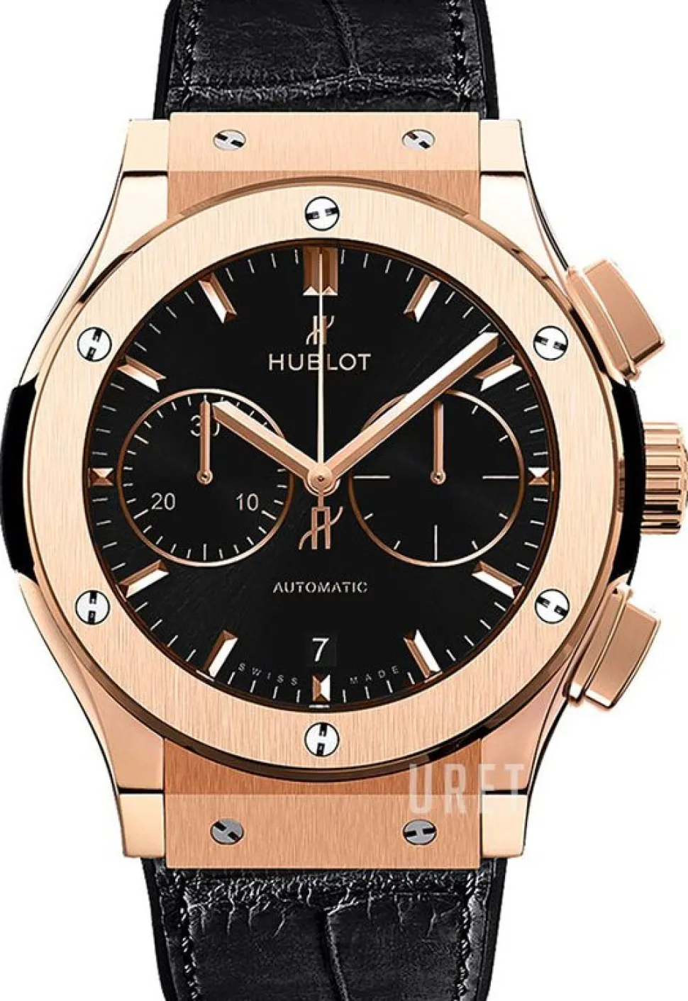 Classic Fusion Svart/Läder Ø45 mm