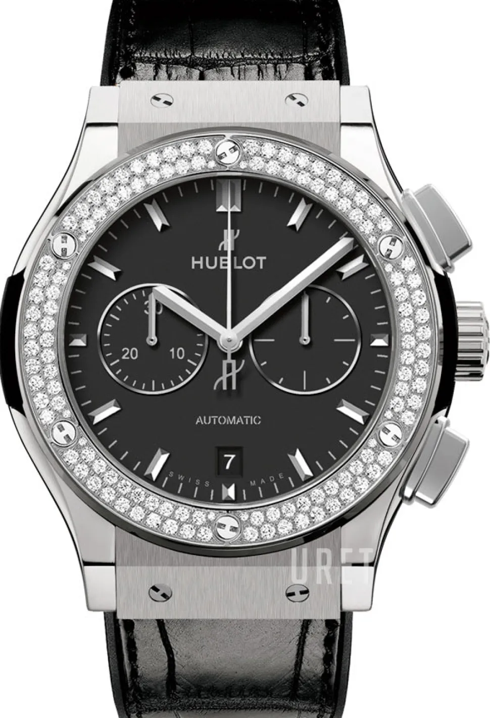 Classic Fusion Svart/Läder Ø45 mm