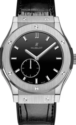 Classic Fusion Svart/Läder Ø45 mm