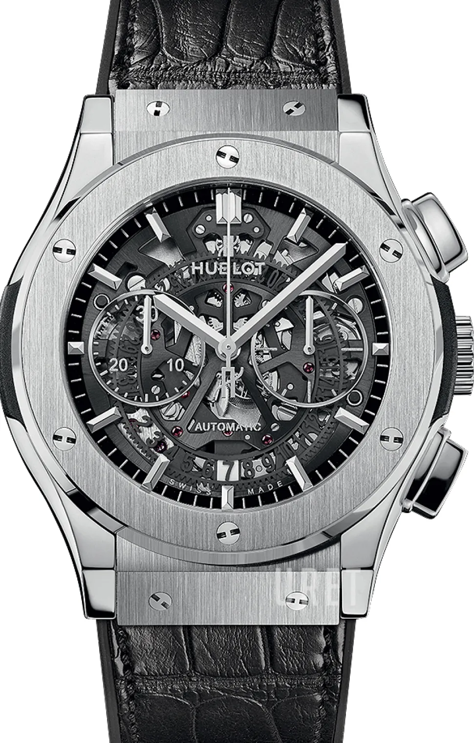 Classic Fusion Svart/Läder Ø45 mm