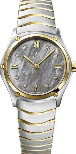 Classic Grå/18 karat gult guld Ø29 mm