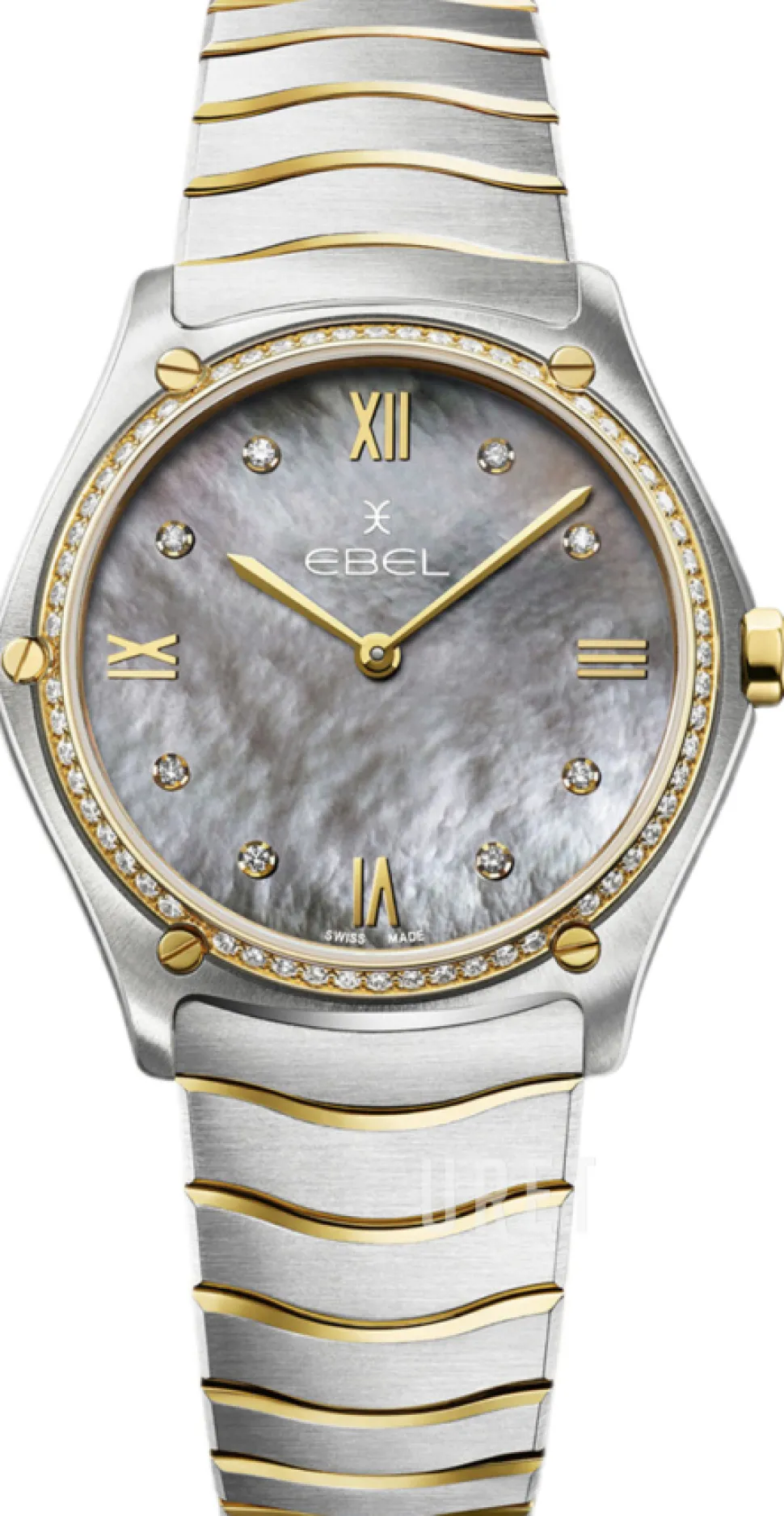 Classic Grå/18 karat gult guld Ø33 mm