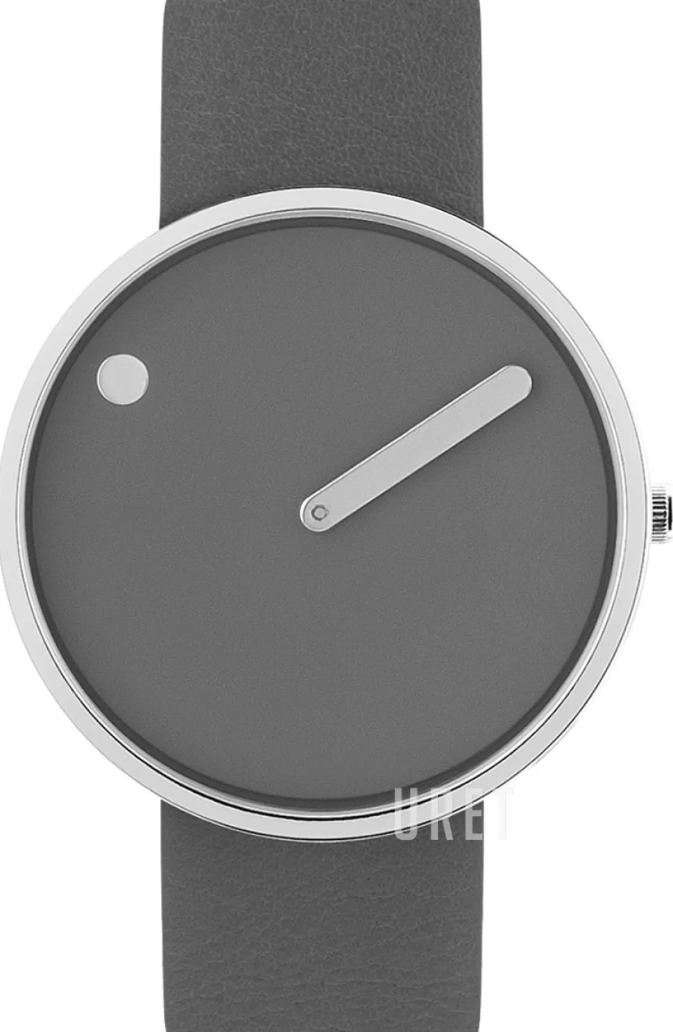 Classic Grå/Läder Ø40 mm