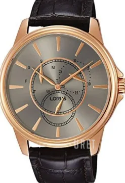 Classic Grå/Läder Ø43 mm