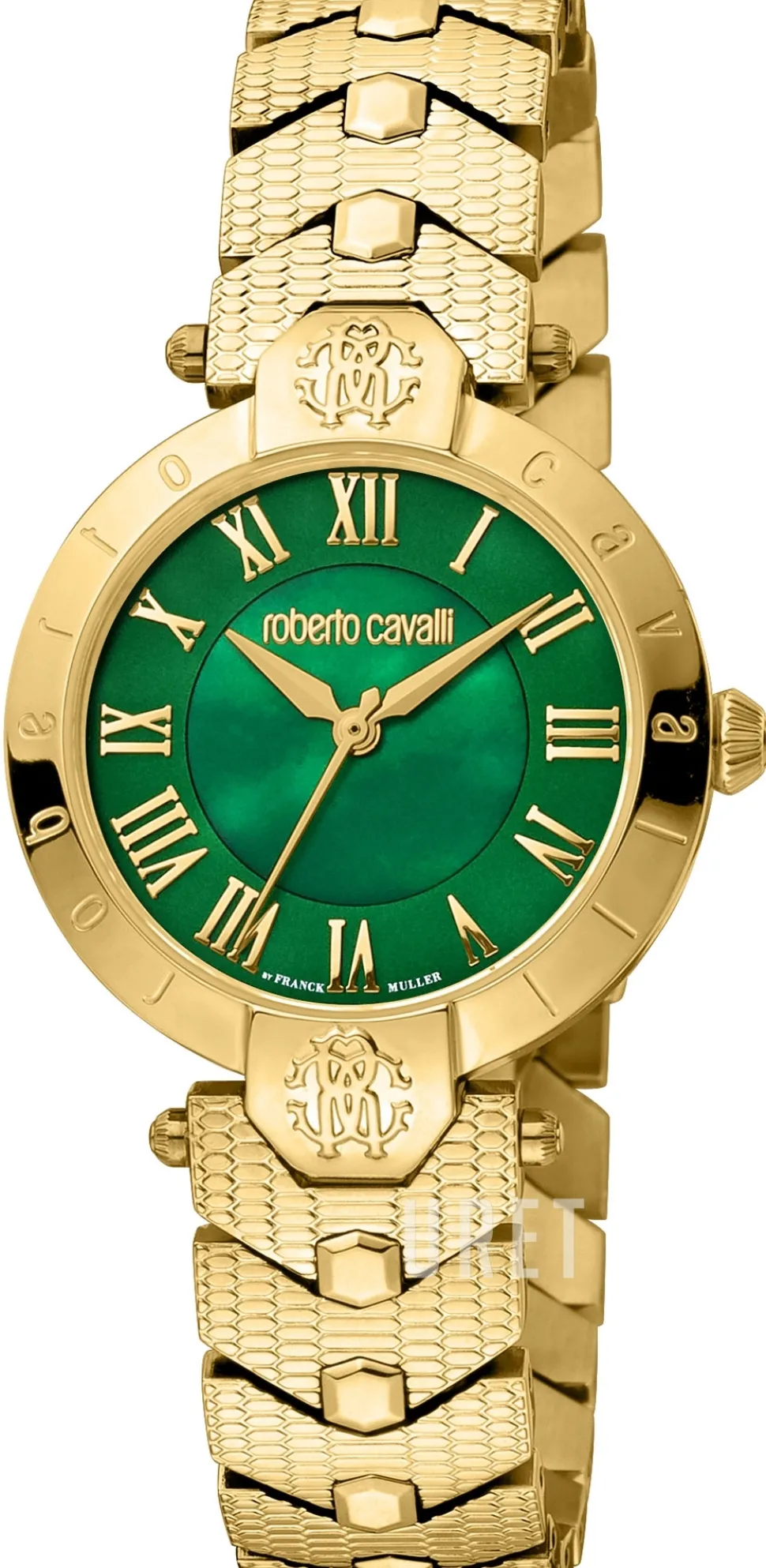 Classic Grön/Guldtonat stål Ø30 mm