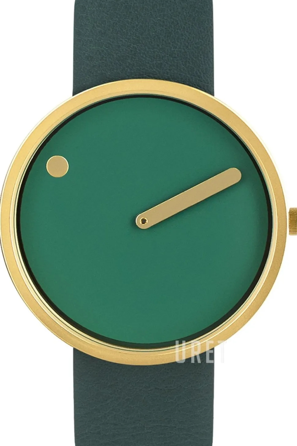 Classic Grön/Läder Ø40 mm