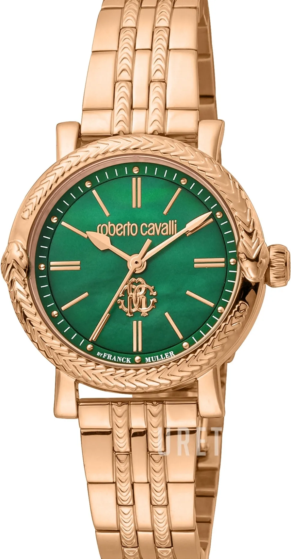 Classic Grön/Roséguldstonat stål Ø30 mm