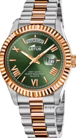 Classic Grön/Roséguldstonat stål Ø41.5 mm