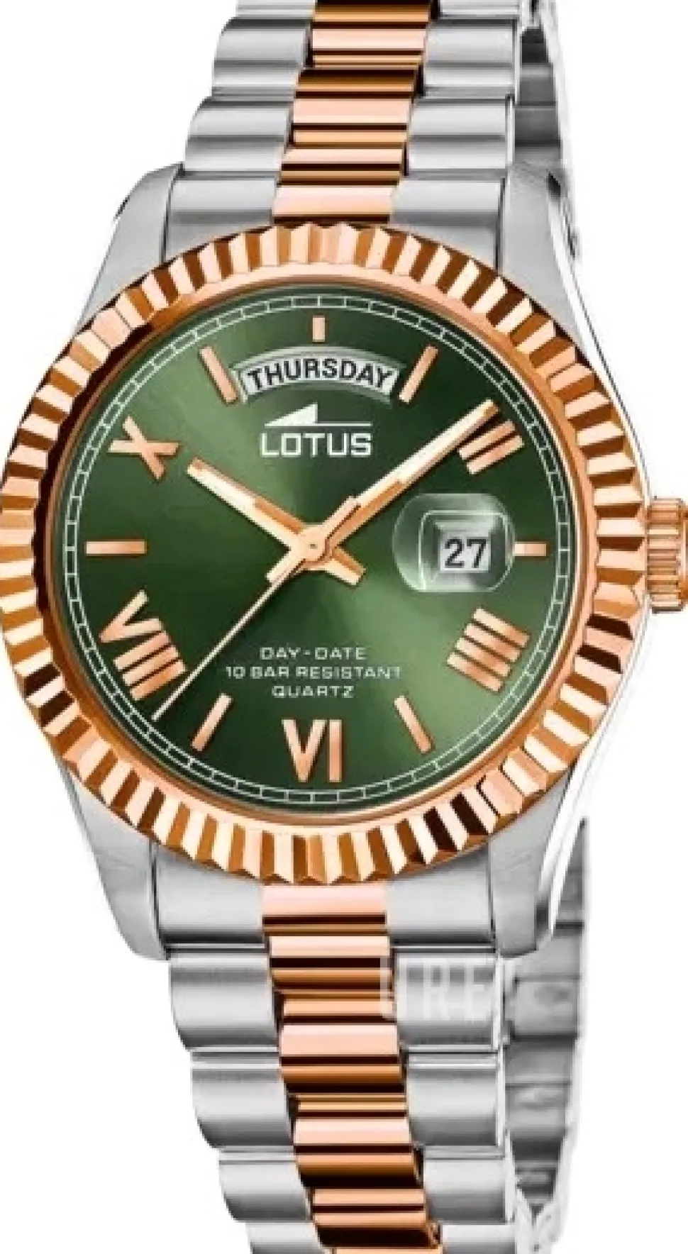 Classic Grön/Roséguldstonat stål Ø41.5 mm