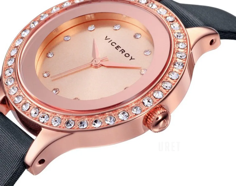 Classic Guldtonad/Läder Ø30 mm