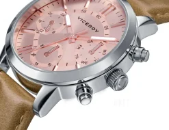 Classic Guldtonad/Läder Ø35 mm